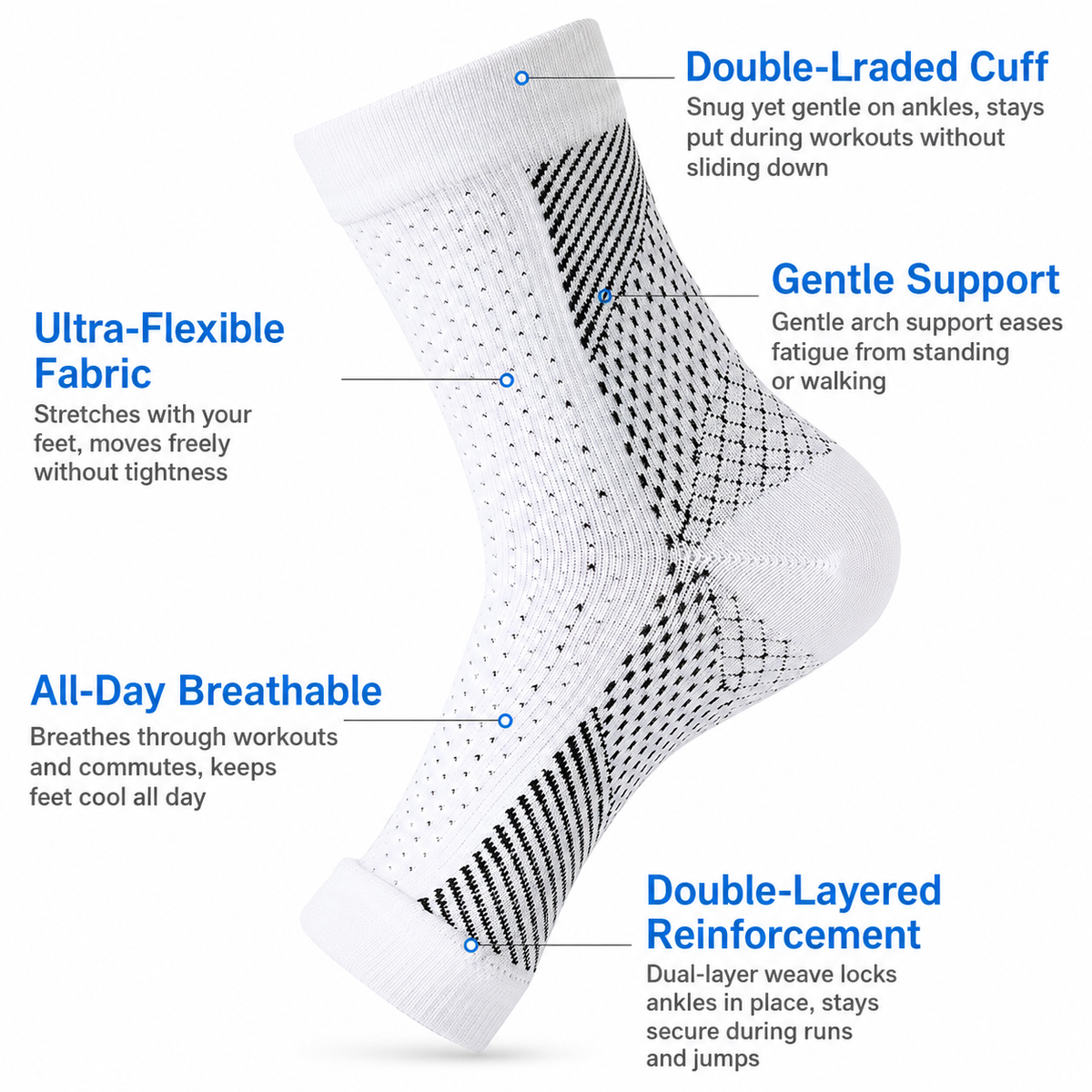 Breathable daily comfort.